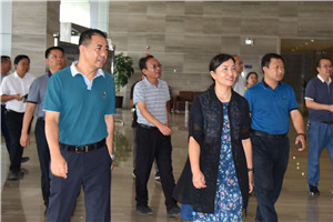 红河州委副书记、州长罗萍到以晴红河科技产业园调研